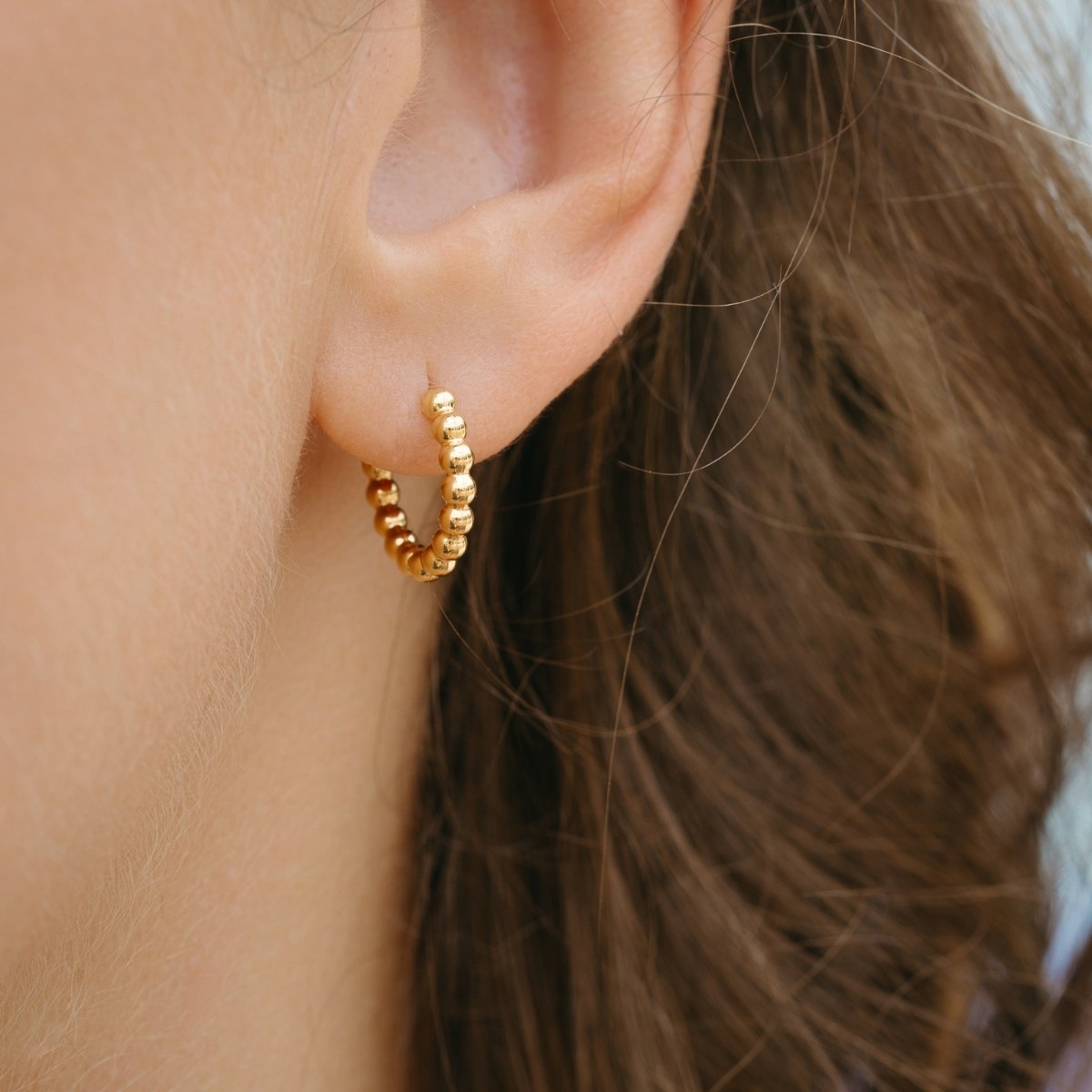 LIV Ohrring Gold