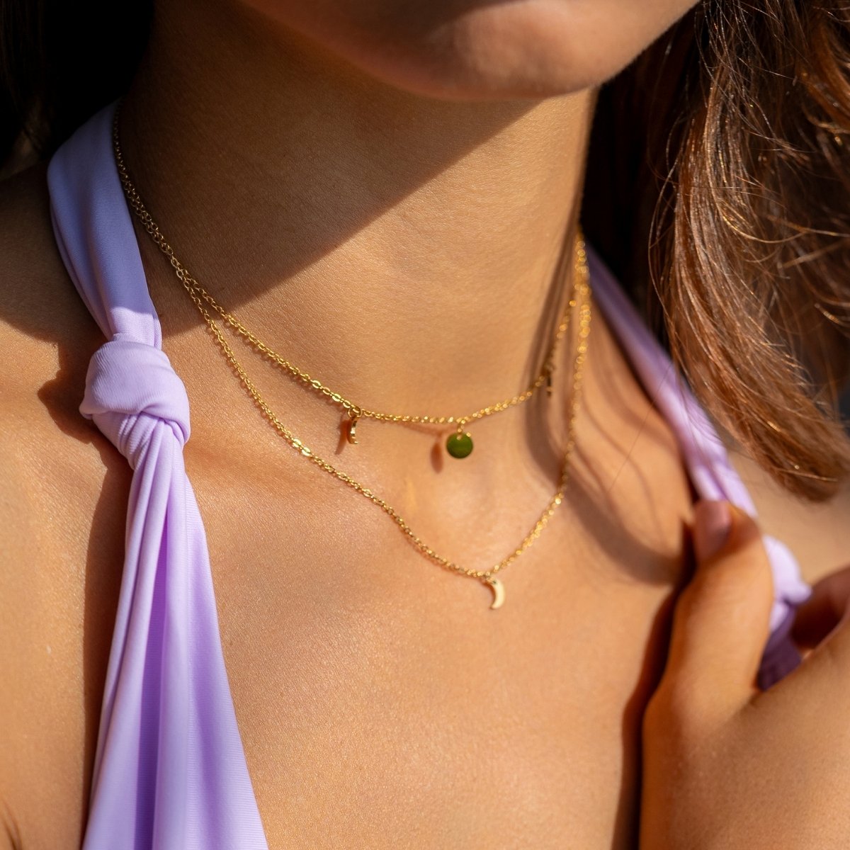 SELINA Halskette Gold