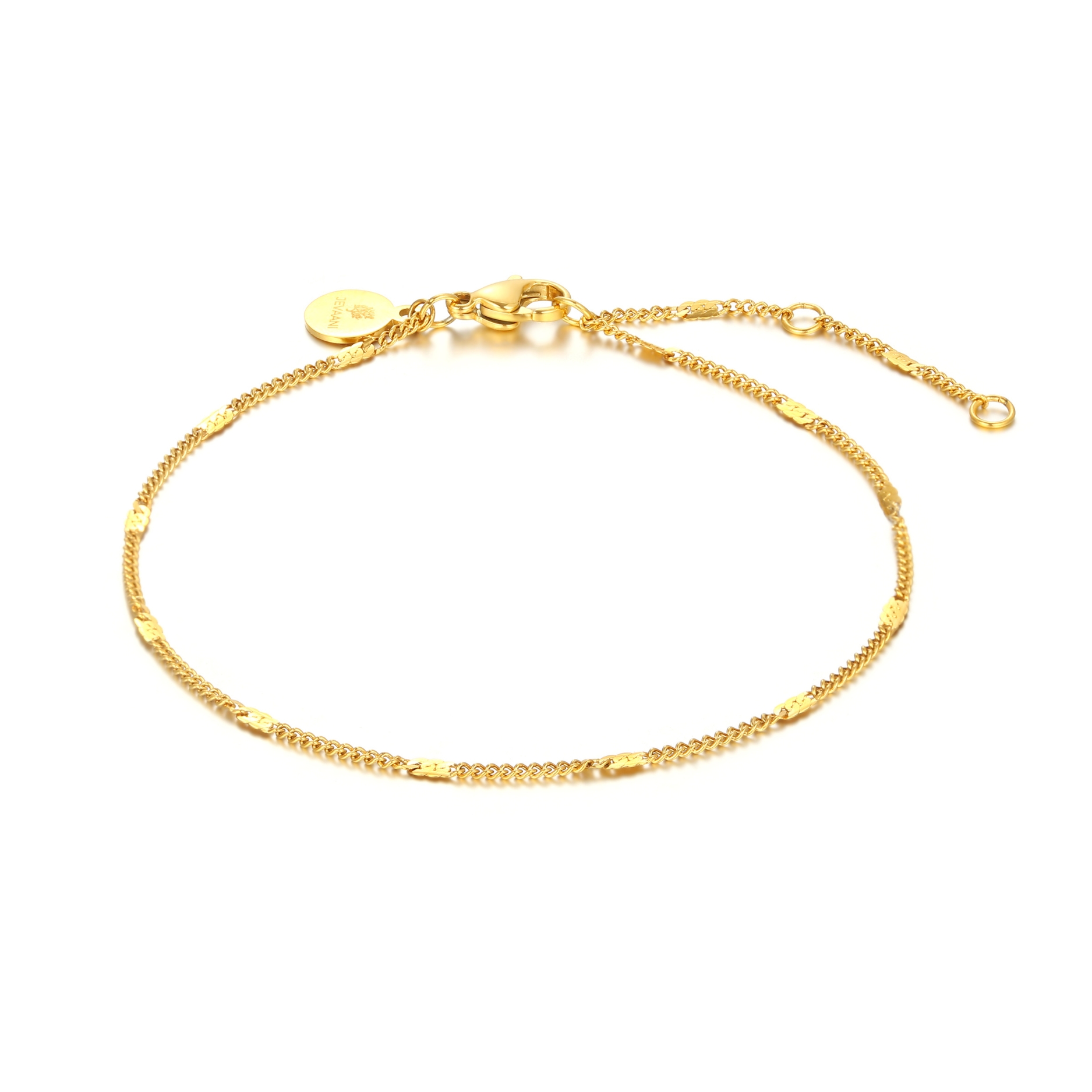 ZENARA Fusskettchen Gold