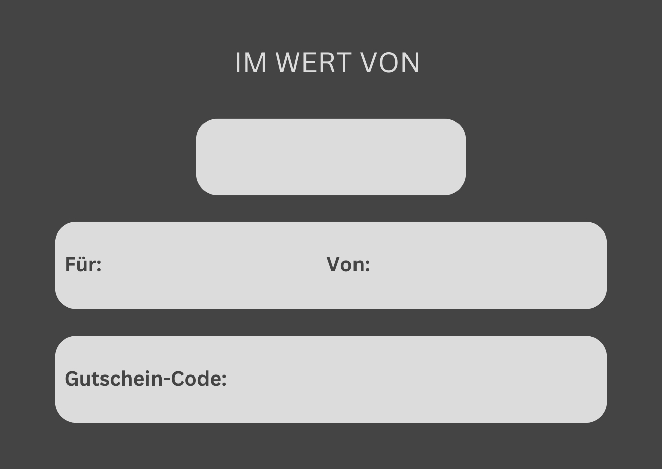 Geschenkkarte 25 CHF