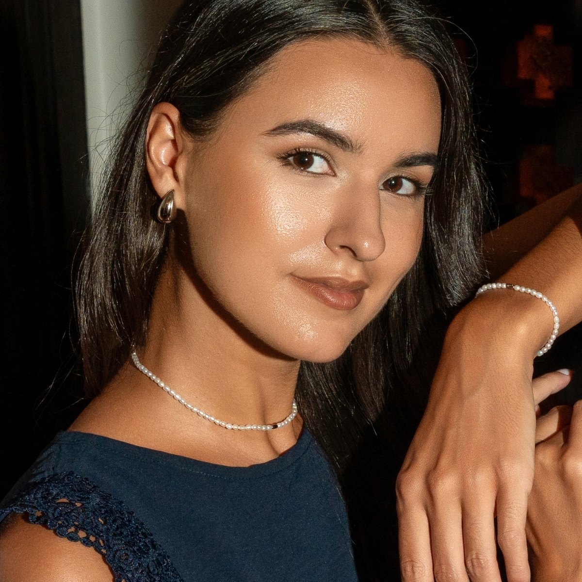 CHLOE Ohrring Silber
