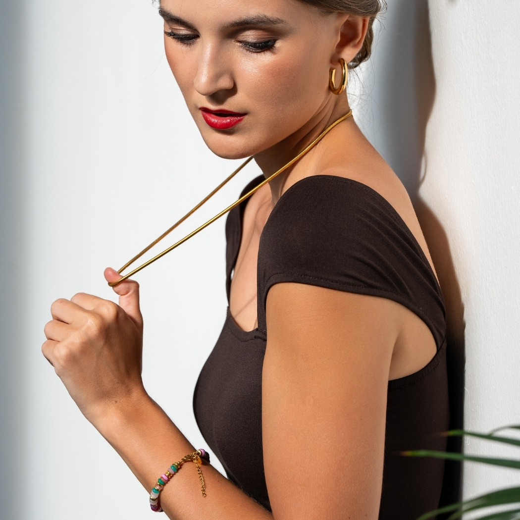 MILA Halskette Gold