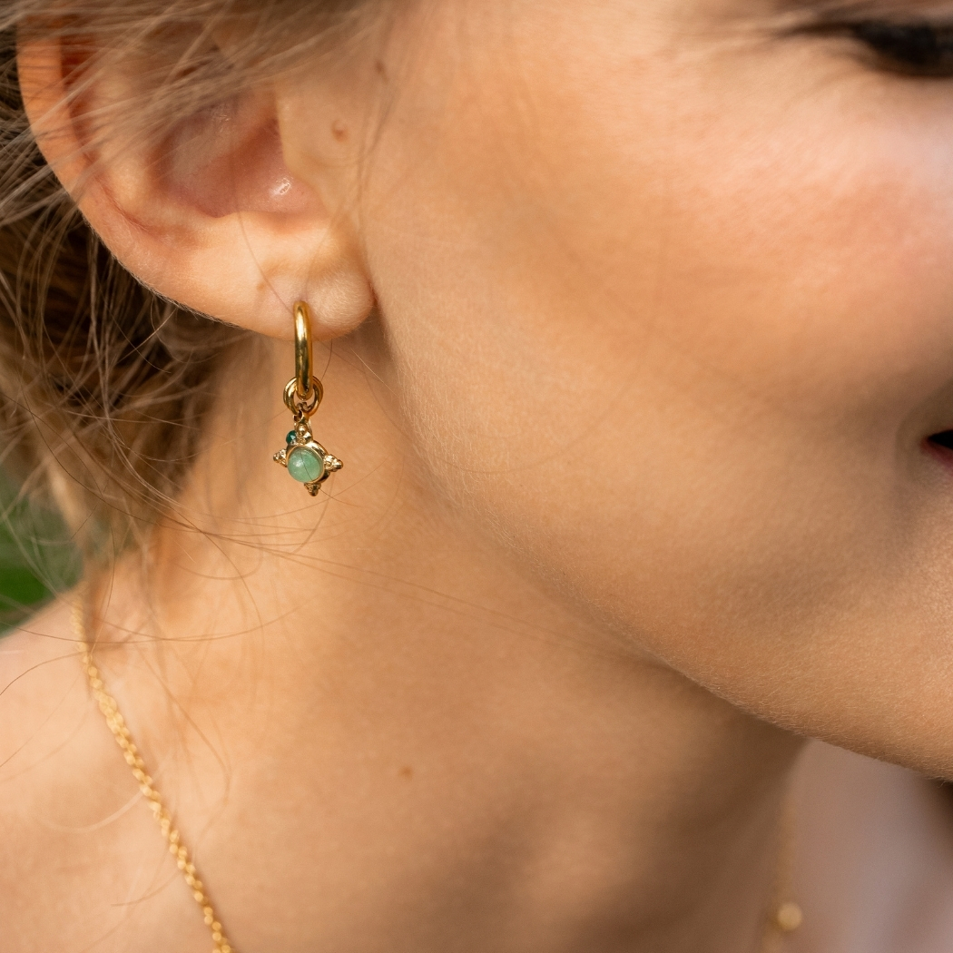 MARY Gold/Green Huggie (waterproof)