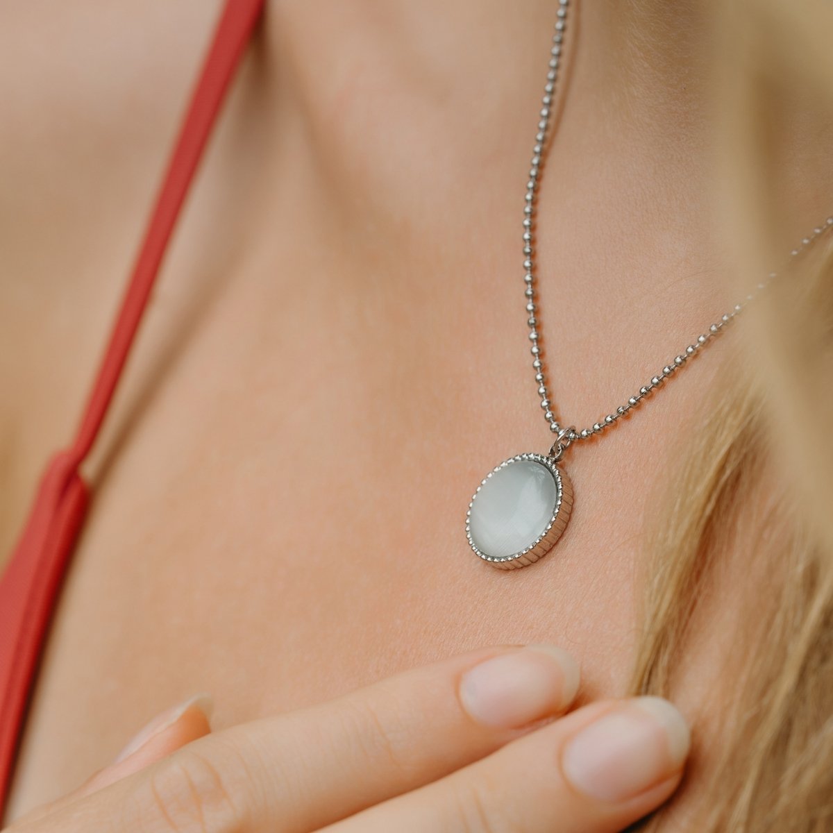 LUNA Necklace Silver
