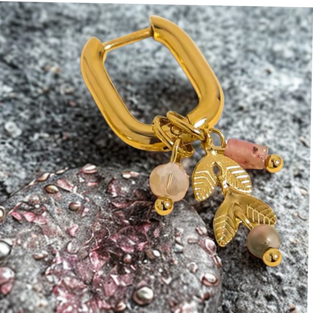 MARY Gold/Rose Huggie (waterproof)