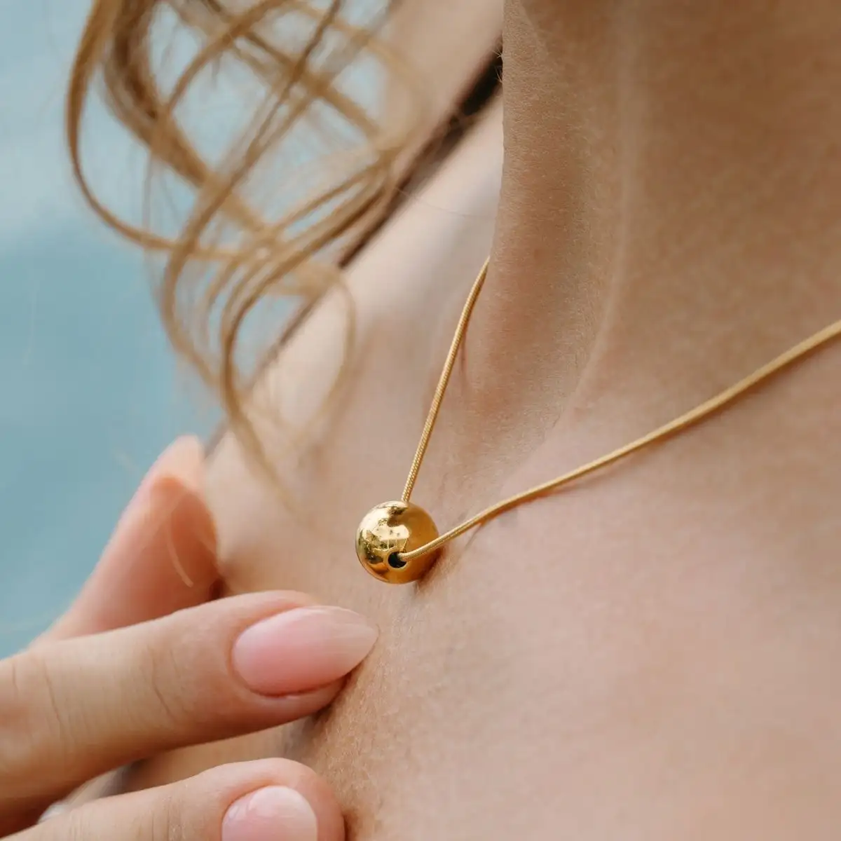 NERISA Halskette Gold