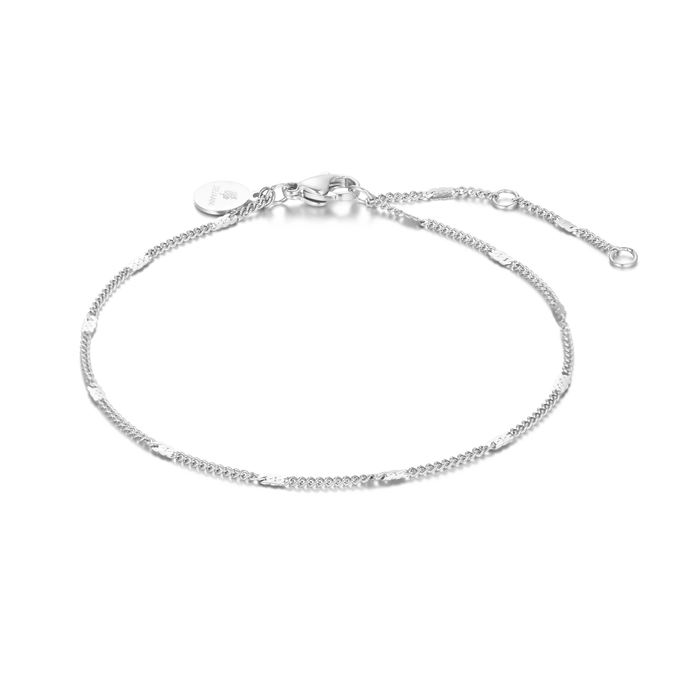 ZENARA Fusskettchen Silber