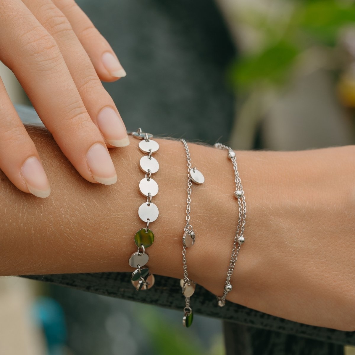 LIVIA Armband Silber