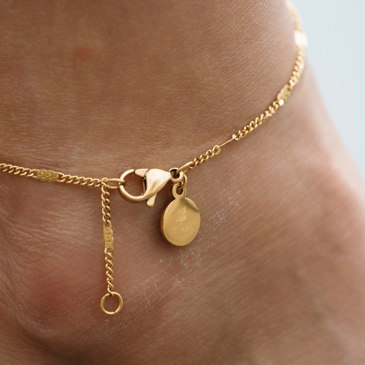 ZENARA Fusskettchen Gold