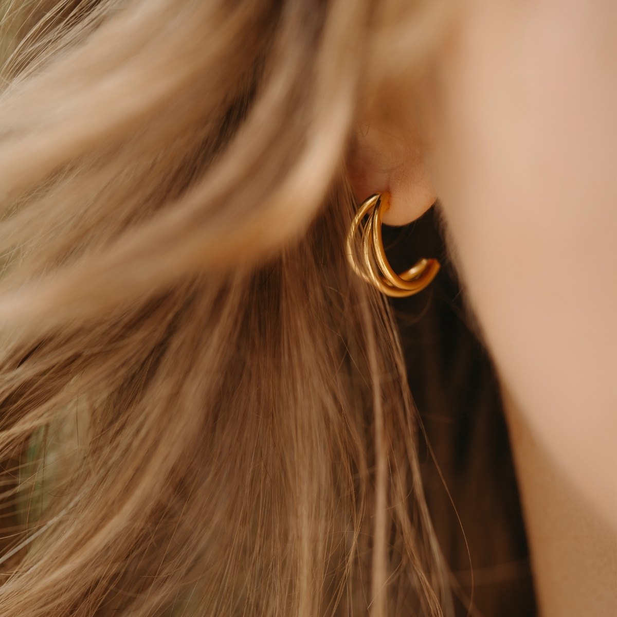 KETINA Ohrring Gold