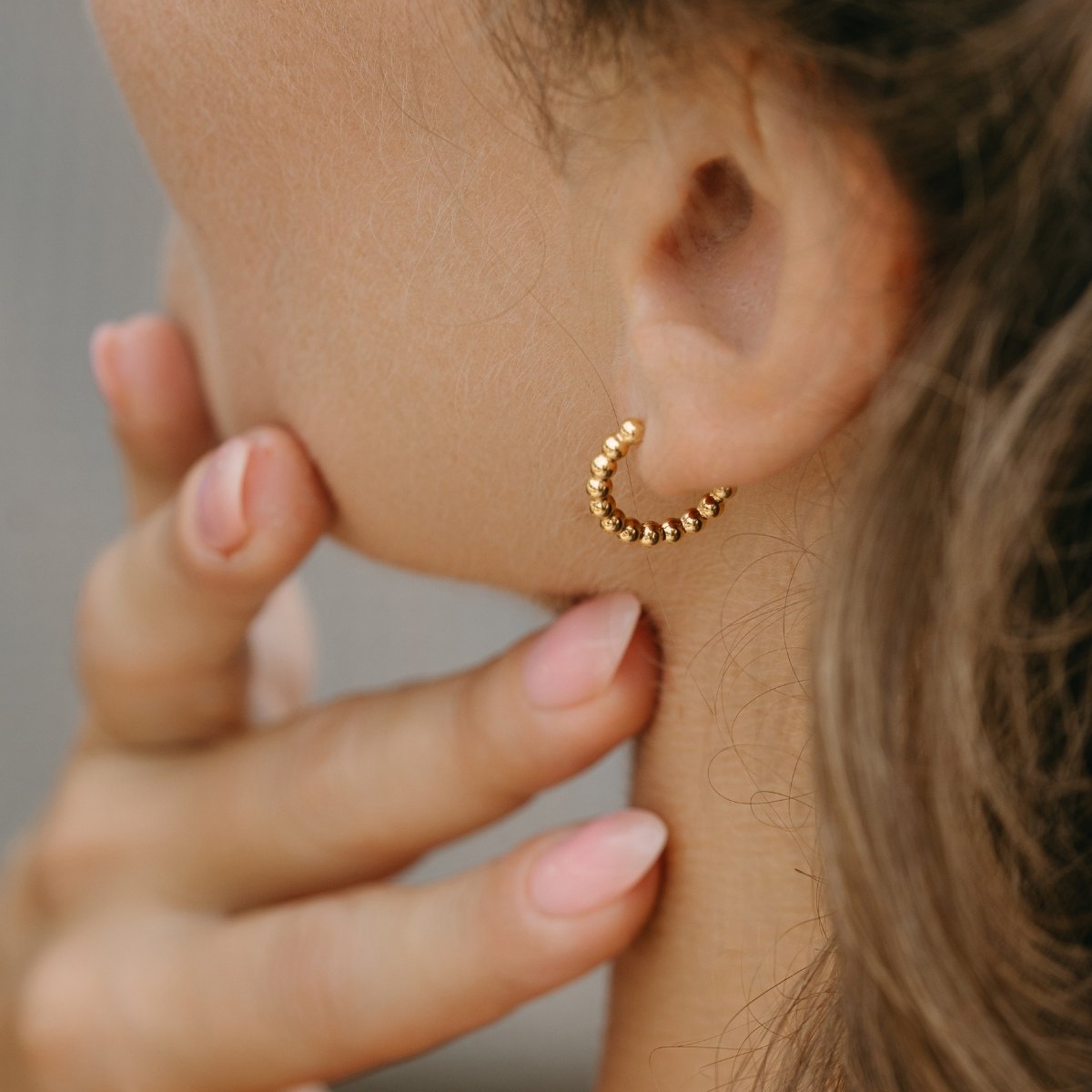 LIV Ohrring Gold