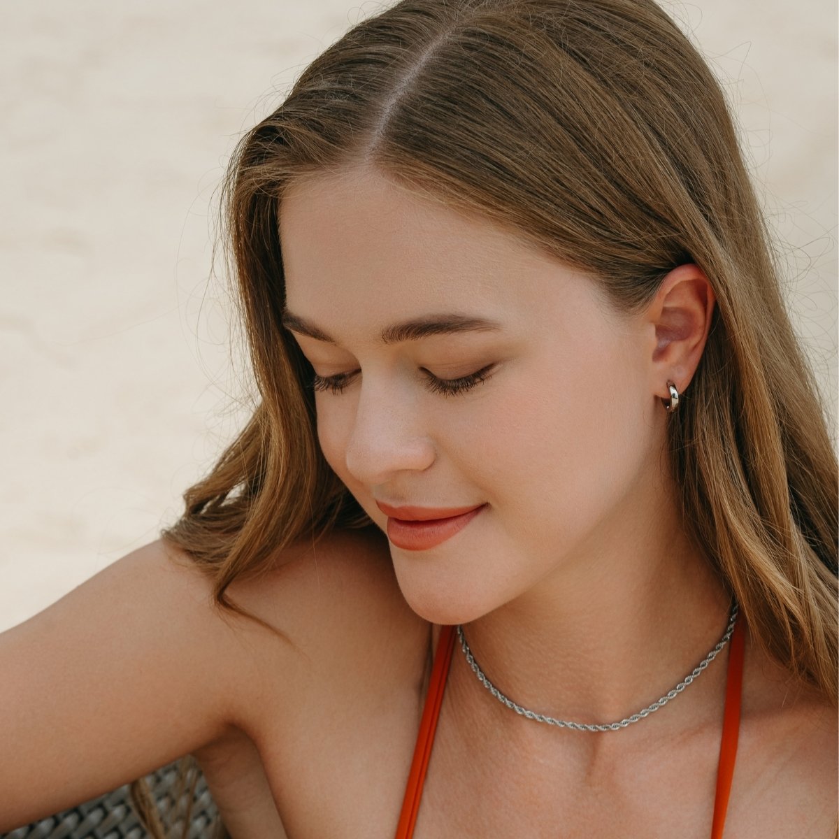 LIORA Necklace Silver