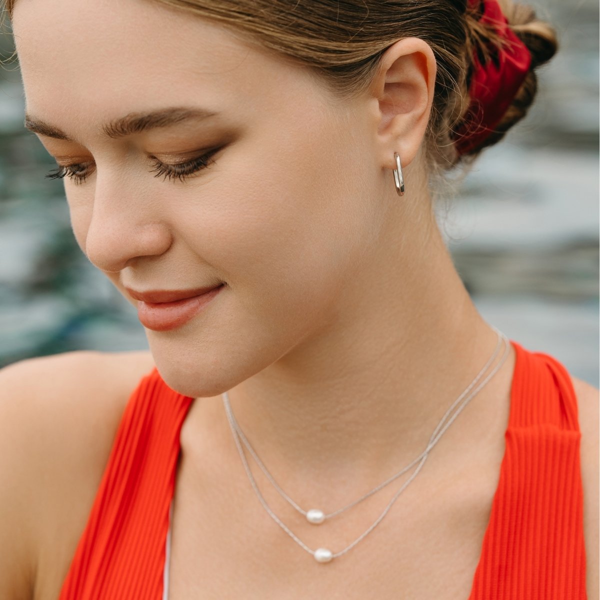 RAYA Halskette Silber