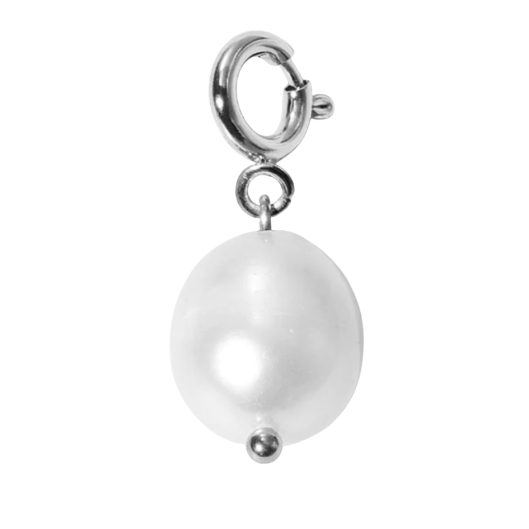 PEARL Charm Silver