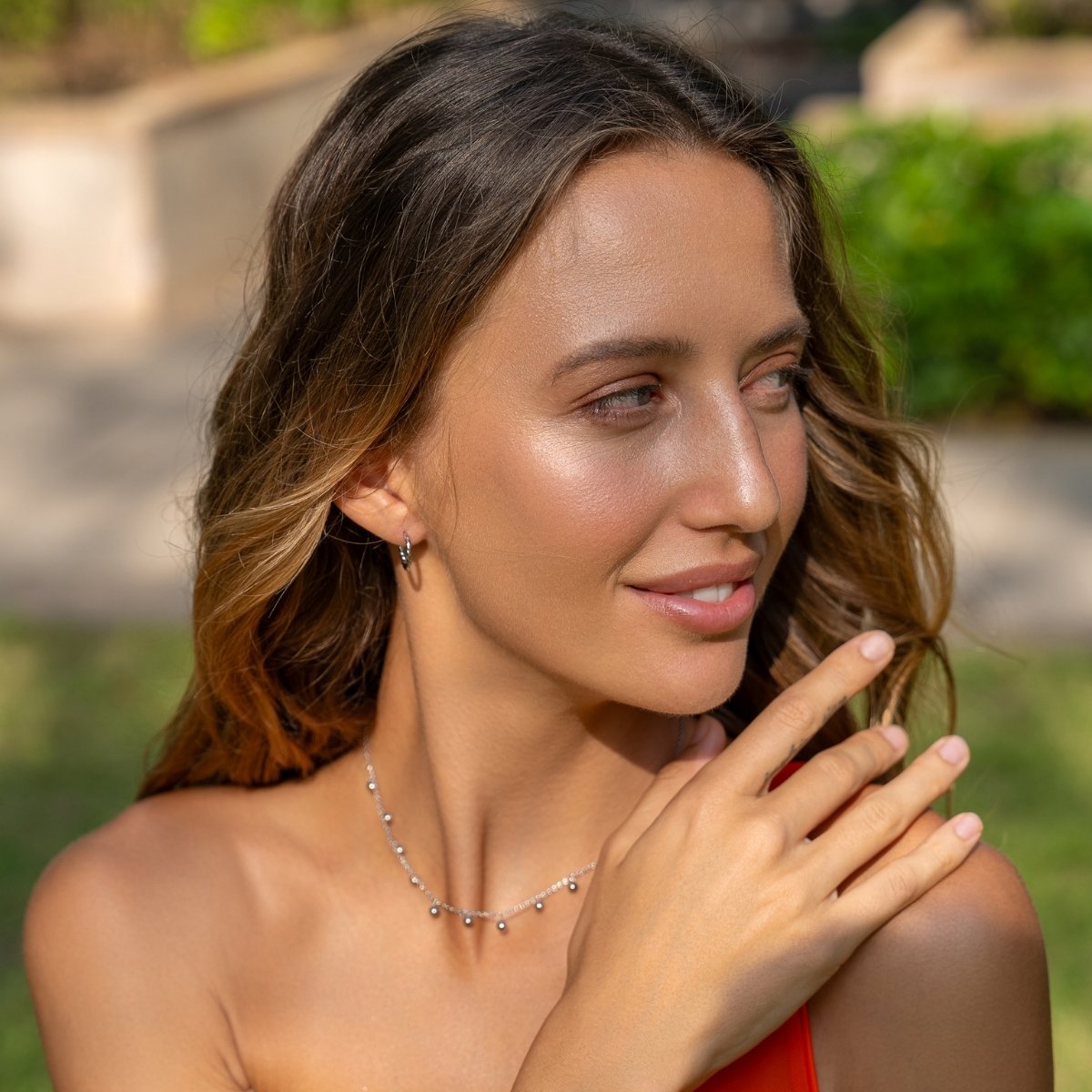 CALISTA Halskette Silber
