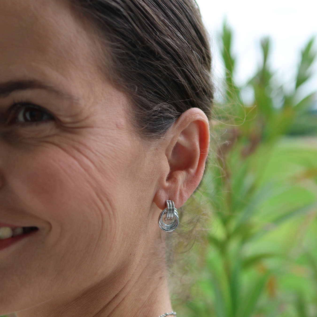 CHARLENE Ohrring Silber
