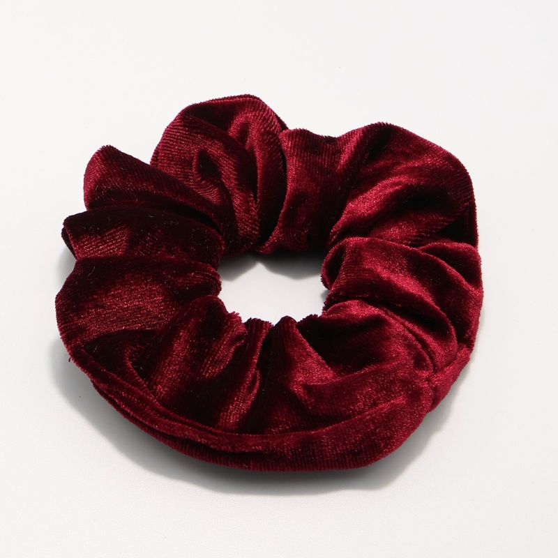 CAMILLA Samt Scrunchie