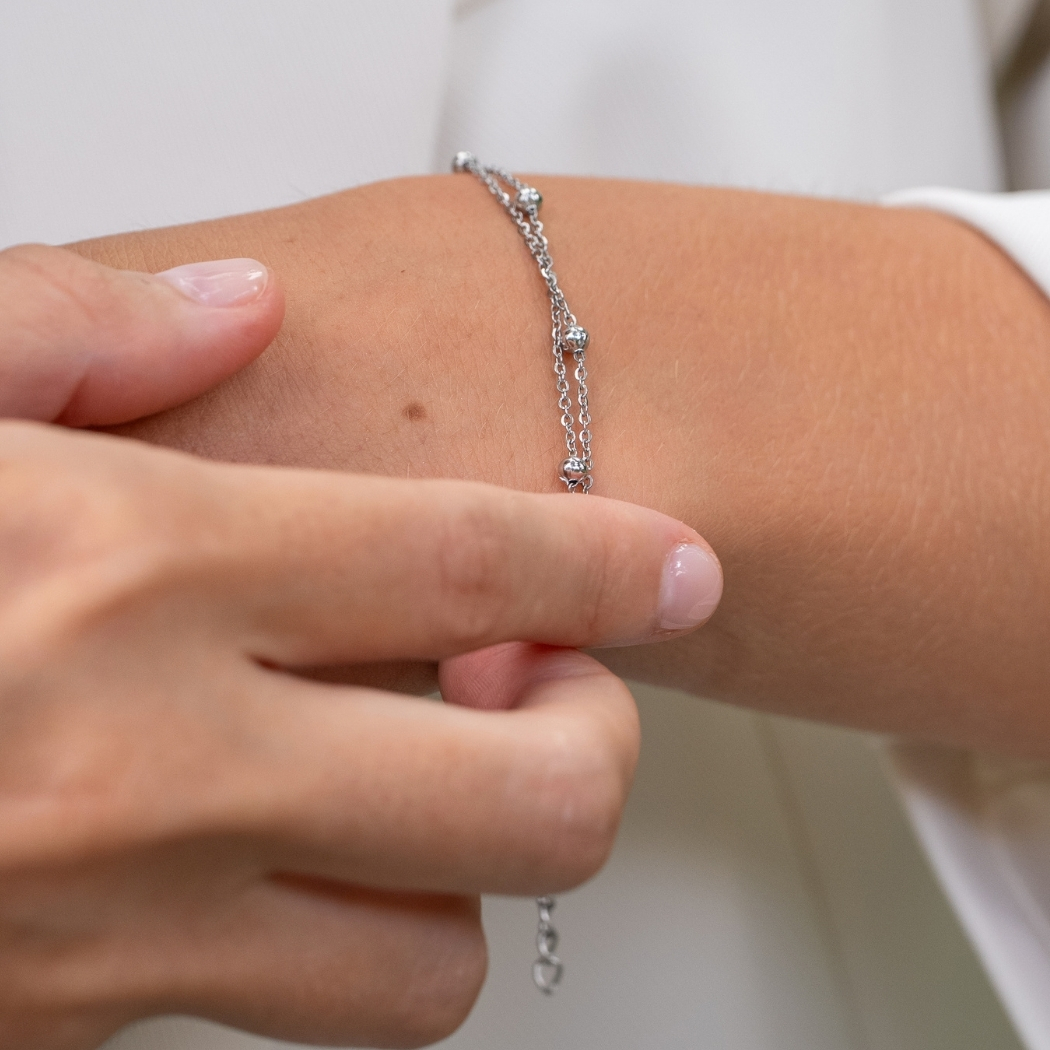 LIVIA Armband Silber