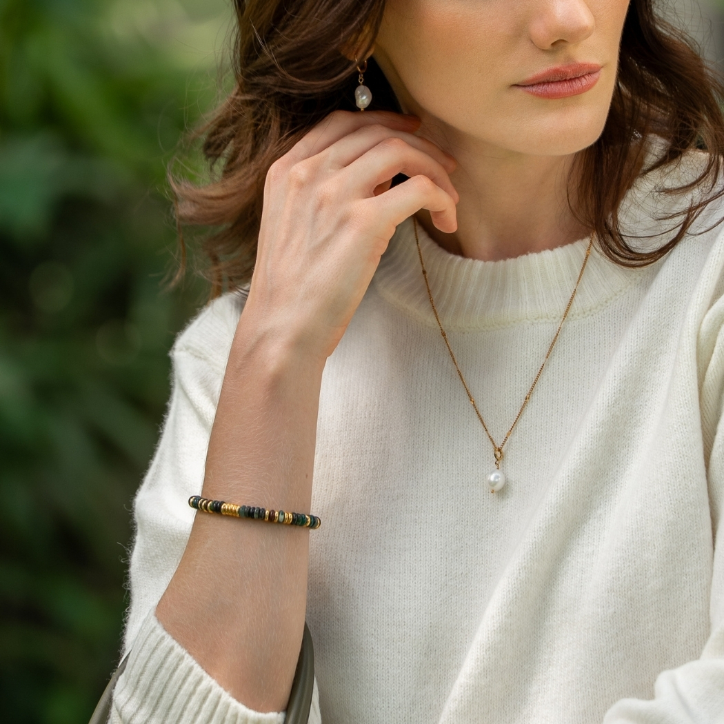 PEARL Charm Gold