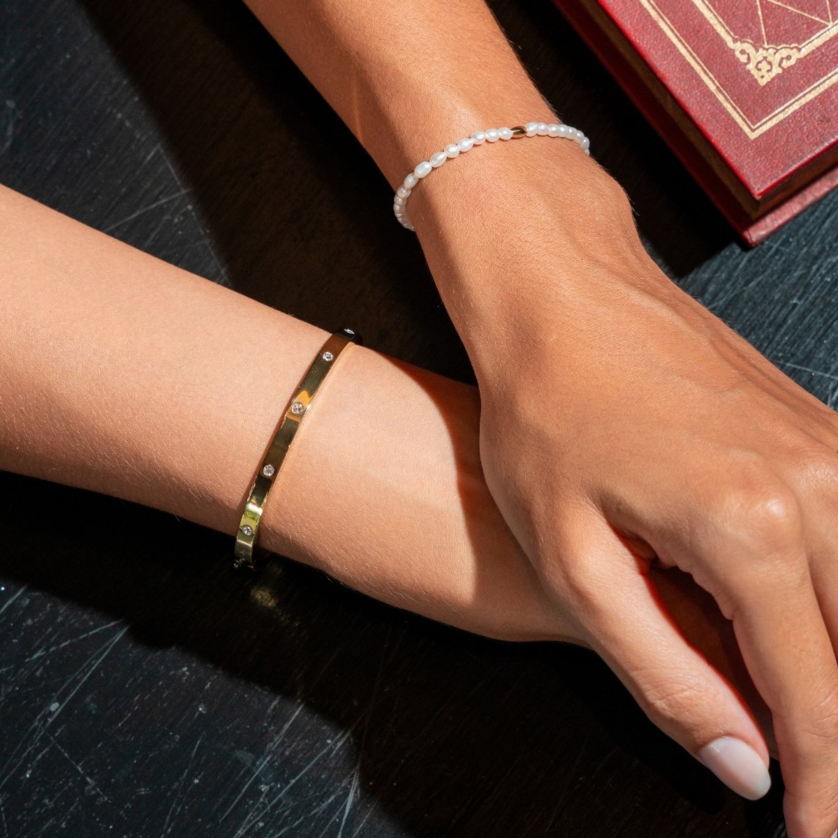 ANNY Armreif Gold