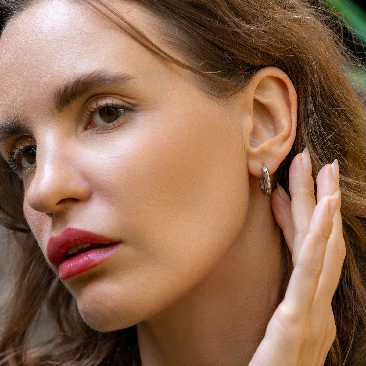 YARA Ohrring Silber (wasserfest)