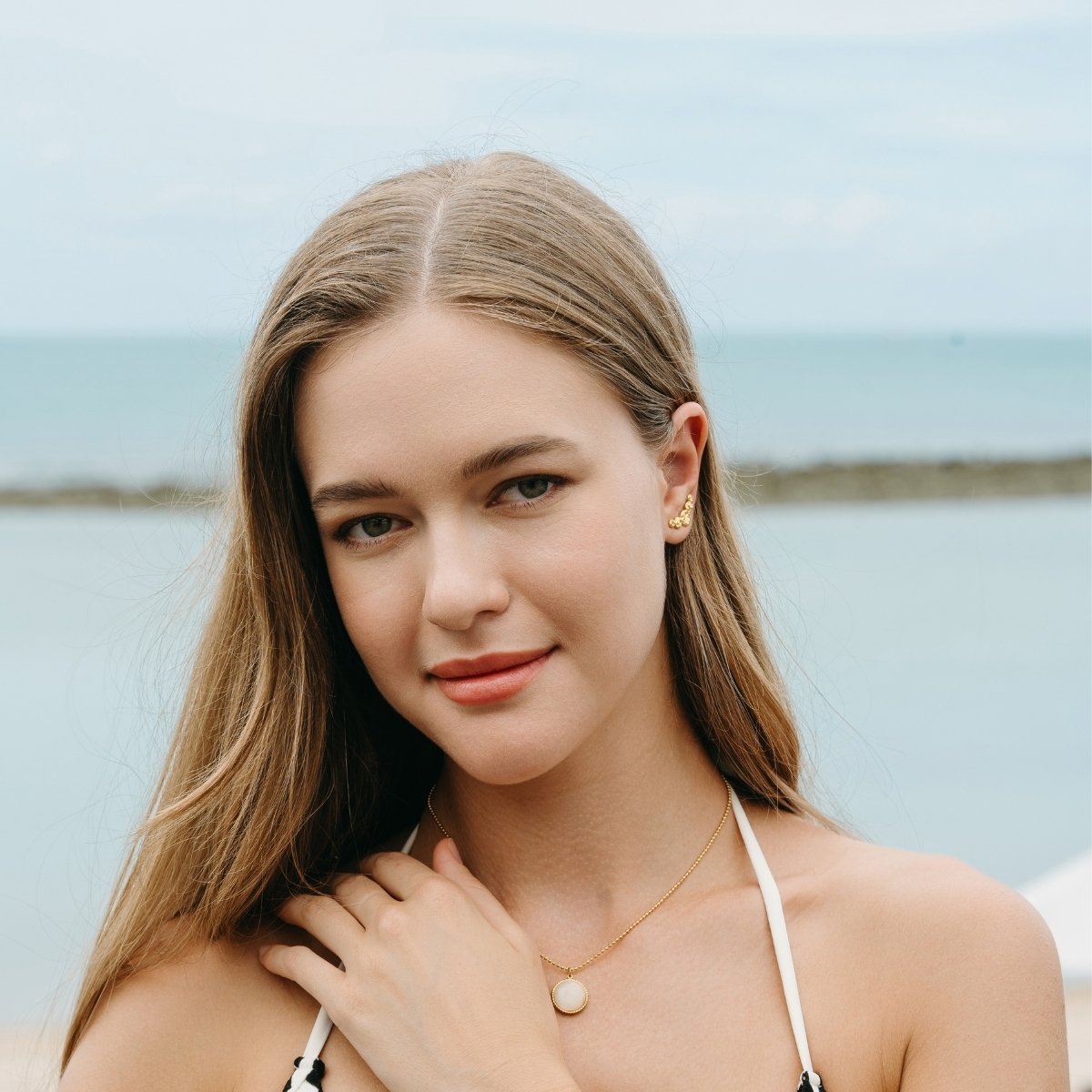 LUNA Halskette Gold